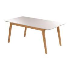 Mesa de Jantar Elegance JCM Movelaria Off White 1,80 M