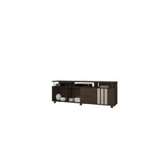 Rack Para Tv Até 72 Polegadas Atraente Candian Jcm Movelaria Café/Off White