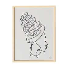 Quadro Perfil 40x60 - JOSH