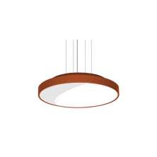 Pendente PDT Luminária Lustre 100x50cm Lâmpada 7653 Cobre