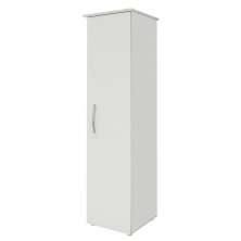 Armário Multiuso Jasmim 1 Porta Kaiki Móveis Branco