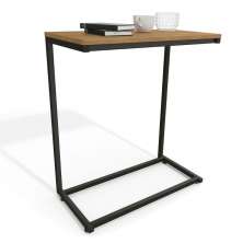 Mesa Lateral Dublin Freijó e Preta