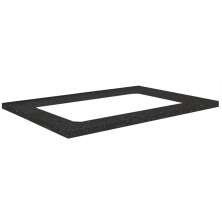 Tampo De Balcao Para Cooktop 80cm S417 Preto Brilho Kappesberg