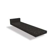 Tampo para Balcão Nox Preto 15 cm