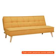 [OUTLET] Sofá-Cama 3 Lugares Casal Venice Amarelo