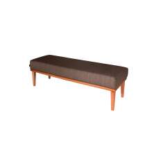 Banco 2 Lugares Grazi Marrom e Castanho 140 cm