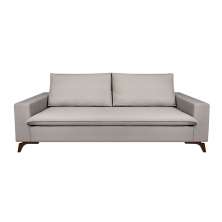 Sofá 3 Lugares Gregory Bege 200 cm