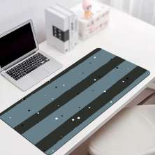 Tapete Protetor de Mesa MousePad em PVC Ecológico 70x35cm Listras