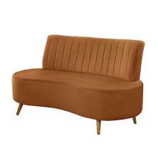 Sofá Qatar 135cm - Caramelo