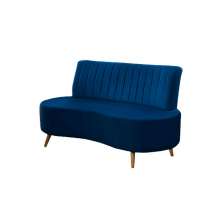 Sofá Qatar 160cm - Azul Petróleo