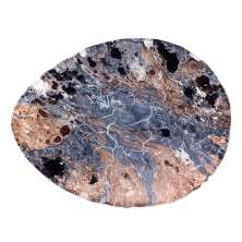 Centro de Mesa Deep Sea Azul 32 cm