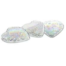 Conjunto com 3 Centros de Mesa Love Furta Cor