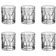 Jogo com 6 Copos Forest Transparente 310 ml
