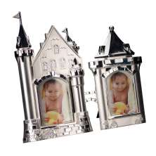 Porta-Retrato Duplo 7,5x5 Castelo Prata