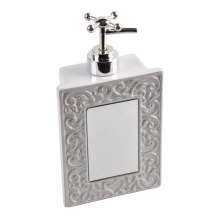 Porta Sabonete Líquido Gabinetto Branco 440 ml