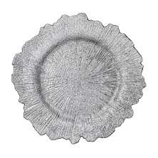 Sousplat Ramos Prata 36 cm