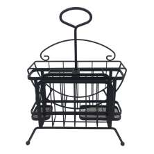 Suporte para Pratos e Talhes Buffet Preto