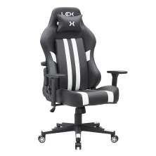 Cadeira Gamer Titans Hyperion Preta e Branca
