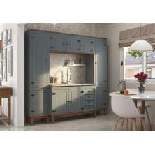 Cozinha Modulada 4 peças - Cinza