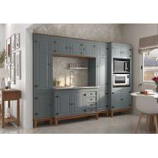 Cozinha Modulada 5 peças - Cinza