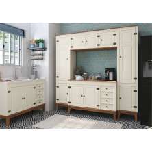 Cozinha Modulada 5 peças - Off White