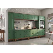 Cozinha Modulada 6 peças - Verde
