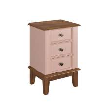 Mesa de Cabeceira Madeira Maciça - ROSA