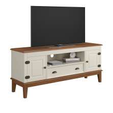 Rack 2 Portas  e 1 Gaveta- OFF WHITE