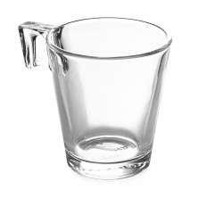 Conjunto de Xícaras de Café com 6 Unidades Essencialy I Transparente 80 ml