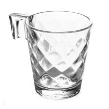Conjunto de Xícaras de Café com 6 Unidades Essencialy IV Transparente 80 ml