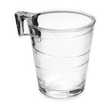 Conjunto de Xícaras de Café com 6 Unidades Essencialy VI Transparente 80 ml