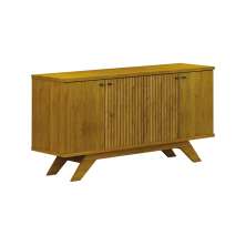 Buffet Ilheus 4 Portas 1 Gaveta 1 Prateleira Moveis Leifer Freijó/Off White