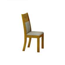 Cadeira Havai Premium MDF Moveis Leifer Freijó, Pena Palha