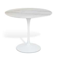 Mesa Saarinen Tulip Jantar Espírito Santo 90cm Base Branca
