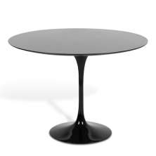 Mesa Saarinen Tulip Jantar São Gabriel 107cm Base Preta
