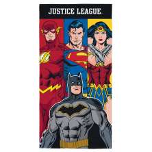 Toalha de Banho  Liga da Justiça Azul