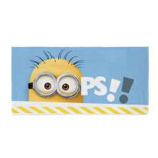 Toalha de Banho Felpuda Estampada Minions E
