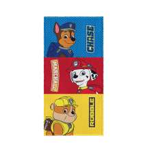 Toalha de Banho Felpuda Estampada Patrulha Canina C 1 peça Lepper
