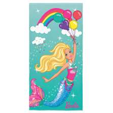 Toalha de Praia Transfer Barbie Dreamtopia - Lepper
