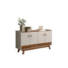 Buffet Abruzzo 4 PT Freijó e Off White