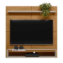 Painel Home para TV de 50' Chanfrado Sintra Nature Off-White