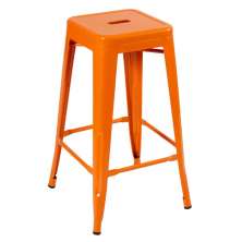 Banqueta alta Iron Tolix 76 cm Laranja