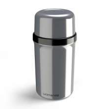 Garrafa térmica Fano Unitermi 250 ml Cinza