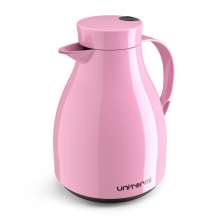 Garrafa térmica Paris com gatilho Unitermi 1 Litro Rosa