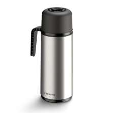 Garrafa térmica de mesa Roma Unitermi 1 litro Inox Prata