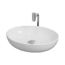 Cuba Pia Banheiro Luna com Torneira Inox e Valvula Click Branco