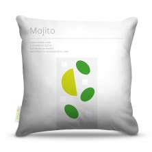 Almofada 45 x 45cm  Nerderia e Lojaria bebida mojito colorido