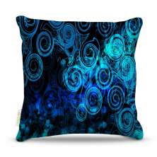Almofada 45 x 45cm  Nerderia e Lojaria esferas blue colorido
