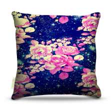 Almofada 45 x 45cm  Nerderia e Lojaria floral space colorido