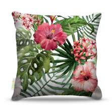 Almofada 45 x 45cm  Nerderia e Lojaria flores de verao colorido
